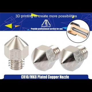 Original Mellow NF-MK8 Plated Copper Nozzles Durable High Performance